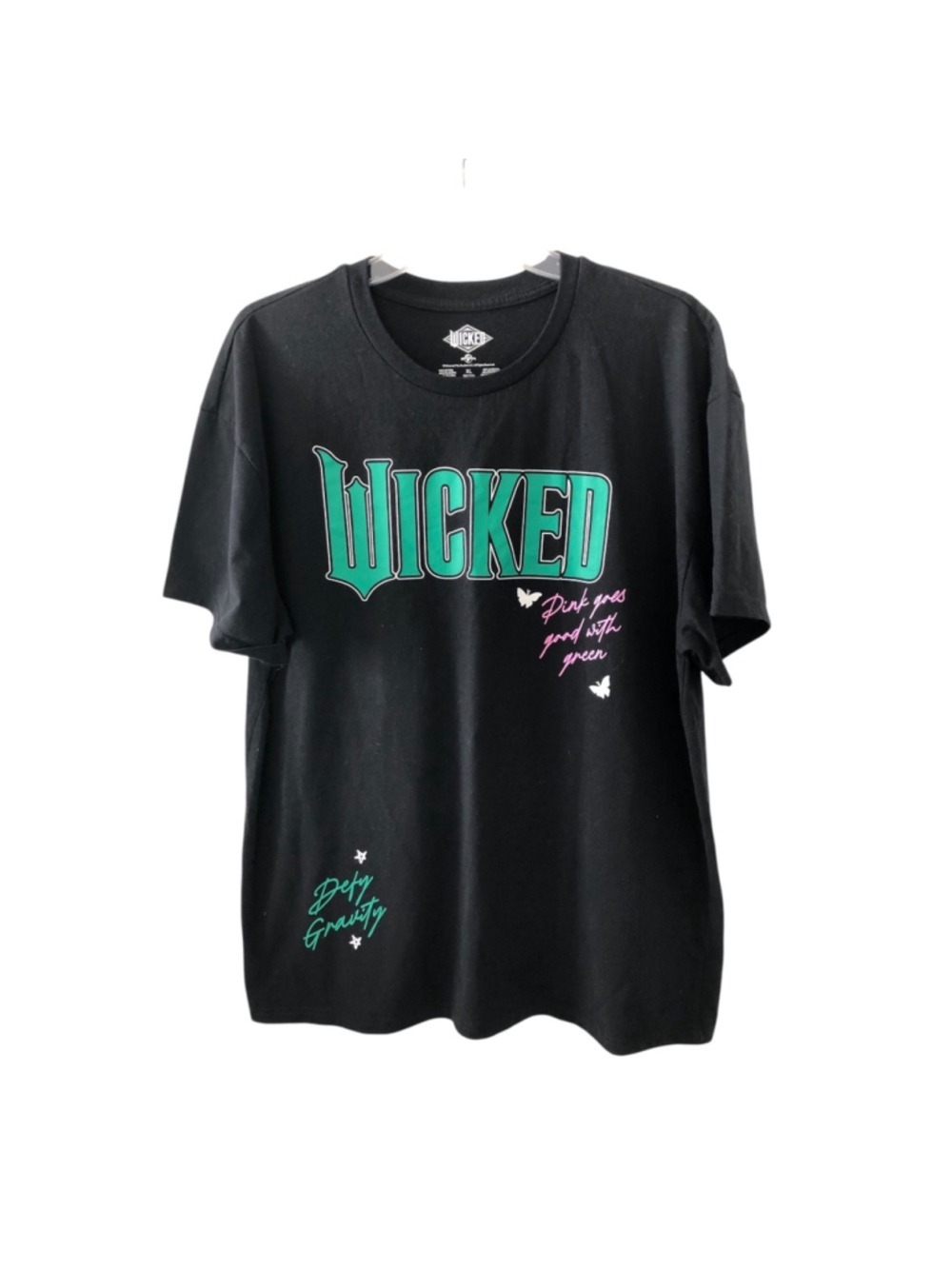 Size XL WICKED Cotton Blend Tee Shirt Universal City Studios Broadway Shows